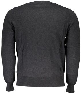 North Sails Ronde Hals Trui Classische Pasvorm Donkergrijs