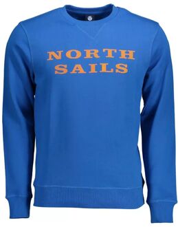 North Sails Ronde Hals Trui Klassieke Stijl - maat 2XL Middelblauw