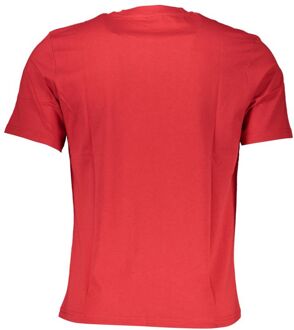 North Sails Ronde Logo T-shirt Korte Mouw Rood - 2XL