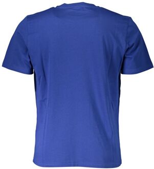 North Sails Rondhals T-shirt met Korte Mouwen Middelblauw - XL