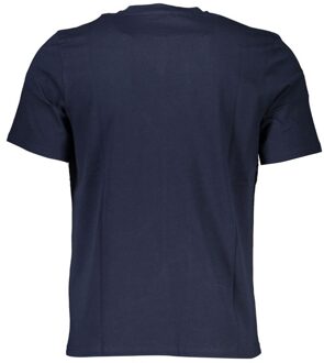 North Sails Script Logo Korte Mouwen T-shirt Donkerblauw - 2XL