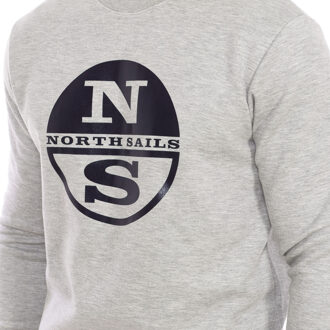 North Sails Sweater met lange mouwen en ronde hals 9024130 heren Zwart