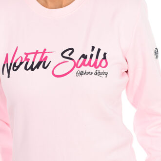 North Sails Sweater met lange mouwen en ronde hals 9024250 dames - maat Roze