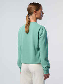 North Sails Sweatshirt North Sails afdrukken Groen/Grijs