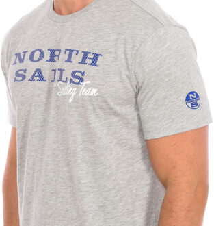 North Sails T-shirt korte mouw 9024030 man - maat M Grijs