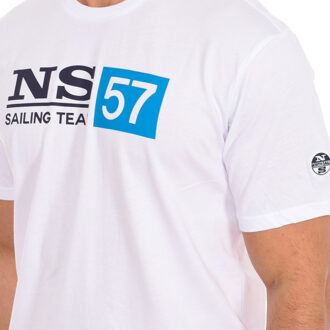 North Sails T-shirt korte mouw 9024050 man - maat L Wit