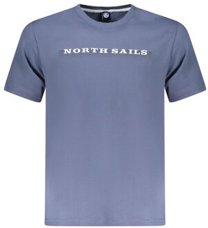 North Sails T-shirt Korte Mouw Ronde Hals Donkergrijs