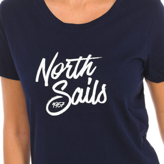 North Sails T-shirt met korte mouwen 9024300 dames - maat M Blauw