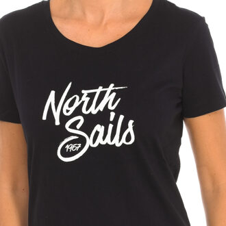 North Sails T-shirt met korte mouwen 9024300 dames Zwart - L