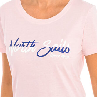 North Sails T-shirt met korte mouwen voor dames 9024310 Roze