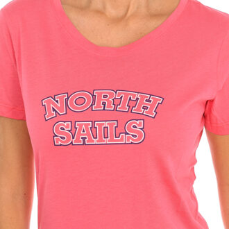 North Sails T-shirt met korte mouwen voor dames 9024320 Roze - L