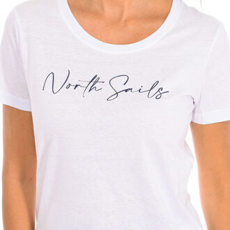 North Sails T-shirt met korte mouwen voor dames 9024330 - maat Wit