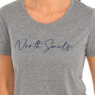 North Sails T-shirt met korte mouwen voor dames 9024330 - maat XL Grijs