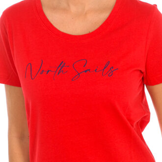 North Sails T-shirt met korte mouwen voor dames 9024330 Rood