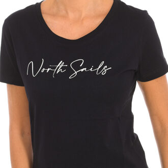 North Sails T-shirt met korte mouwen voor dames 9024330 Zwart - XL