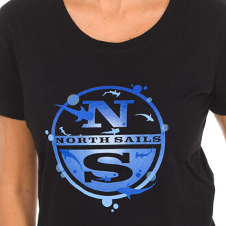 North Sails T-shirt met korte mouwen voor dames 9024340 - maat Zwart