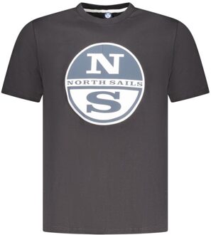 North Sails T-shirt Ns Crew Neck Tee Grijs - S