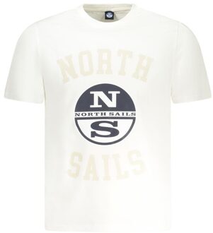 North Sails T-shirt Ns0a4f20offw Ivoor - 2XL