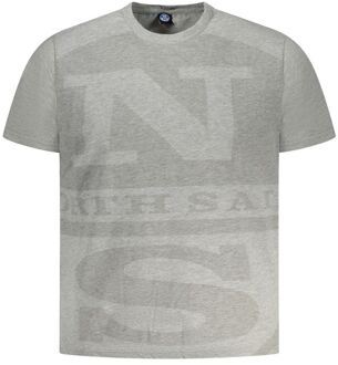 North Sails T-shirt Nsgraphictee Grijs - M