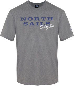 North Sails T-Shirts North Sails , Gray , Heren - 2Xl,Xl,L,M,S