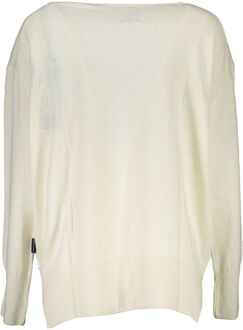 North Sails V-hals Gebreide Trui Casual Stijl - maat XS Ivoor