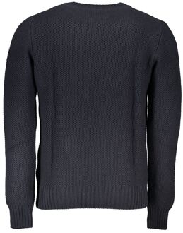 North Sails Wafelgebreide Crewneck Trui Donkergrijs