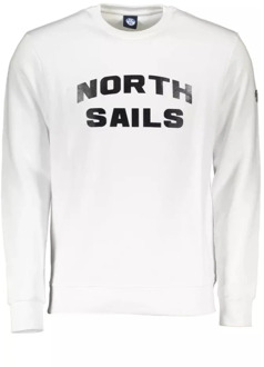 North Sails White Cotton Sweater North Sails , White , Dames - 2Xl,Xl,L,M,S