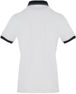 North Sails witte polo met contrasterende kraag - maat S