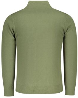 North Sails Zipper Kraag Lange Mouwen Trui Salie Groen