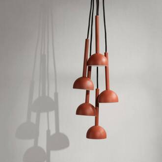 Northern Blush LED hanglamp, 1-lamp, roest