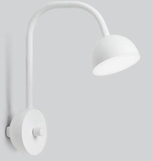 Northern Blush LED wandlamp, wit