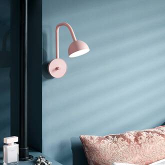 Northern Blush - roze LED wandlamp lichtroze