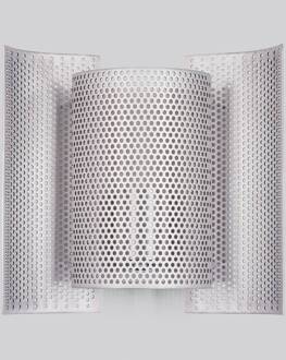 Northern Butterfly perforated wandlamp aluminium