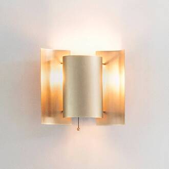 Northern Butterfly wandlamp, messing