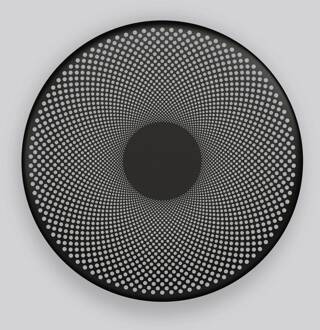 Northern Glint LED wandlamp, zwart