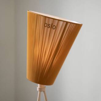 Northern Oslo Wood vloerlamp caramel/beige beige, karamel