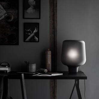 Northern Say my name - tafellamp, mat grijs mat rookgrijs