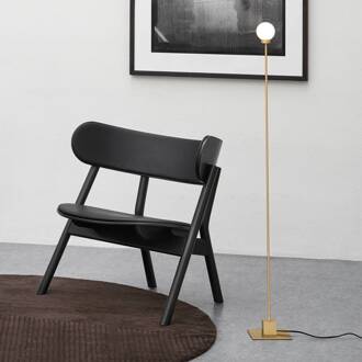 Northern vloerlamp Snowball, messing