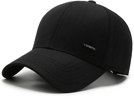 Northwood Effen Katoenen Baseball Cap Voor Mannen Trucker Caps Gorras Hombre Verstelbare Snapback Hoed Mannen Caps zwart