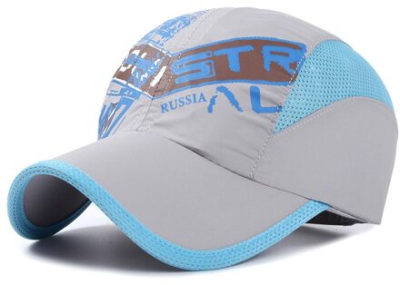 Northwood Mode Zomer Kinderen Baseball Cap Kinderen Ademend Cartoon Snapback Hoeden Outdoor Jongen Meisjes Zonnehoed Size 51-54Cm Grijs