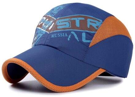 Northwood Mode Zomer Kinderen Baseball Cap Kinderen Ademend Cartoon Snapback Hoeden Outdoor Jongen Meisjes Zonnehoed Size 51-54Cm Marineblauw