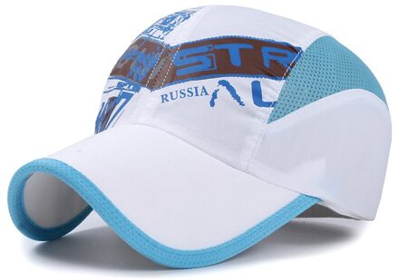 Northwood Mode Zomer Kinderen Baseball Cap Kinderen Ademend Cartoon Snapback Hoeden Outdoor Jongen Meisjes Zonnehoed Size 51-54Cm wit