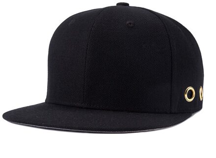 [NORTHWOOD] Solid Bone Snapback Caps Gorra Zwart Snapback Hoeden Voor Mannen Unisex Zwart Hip hop Baseball Cap