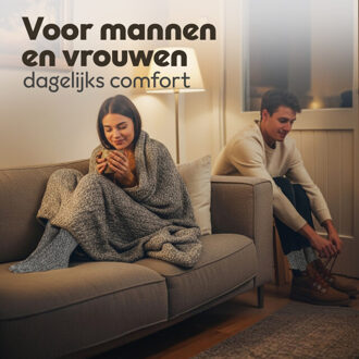 Norweger geitenwollen sokken 6 pack 50% wol extra warm & ademend anti-zweet unisex winter- & zomersokken Grijs - 39-42