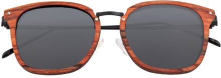 Nosara Gepolariseerde Zonnebril Rood