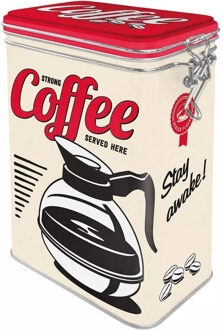 Nostalgic Art Nostalgic Art?Koffie bewaarblik? - Metalen - luchtdicht - 1300 ml -?Strong Coffee