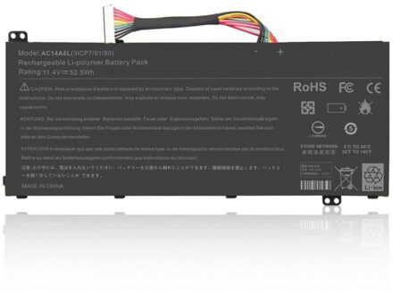 Notebook battery for Acer Aspire VN7-571G Series 11.4V 4600mAh