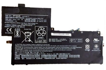 Notebook battery for Acer Swift SF113-31 Series AP16A4K 11.25V 42Wh - small