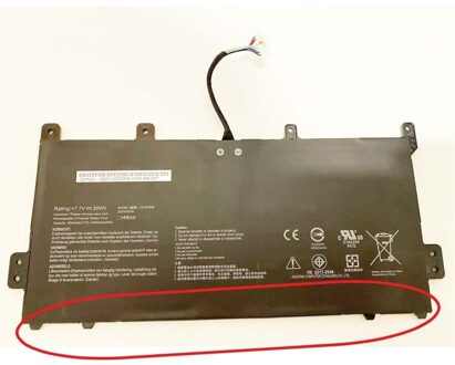 Notebook battery for Asus Chromebook C423NA C523NA series C21N1808 7.7V 38Wh