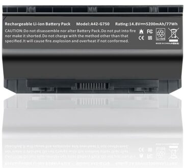 Notebook battery for ASUS G750 Series 15.1V 5200mAh - small